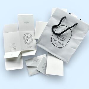 Diptyque White and Black Gift Packaging
